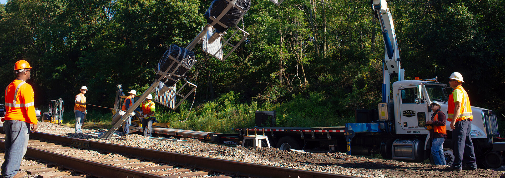 A partially finished train